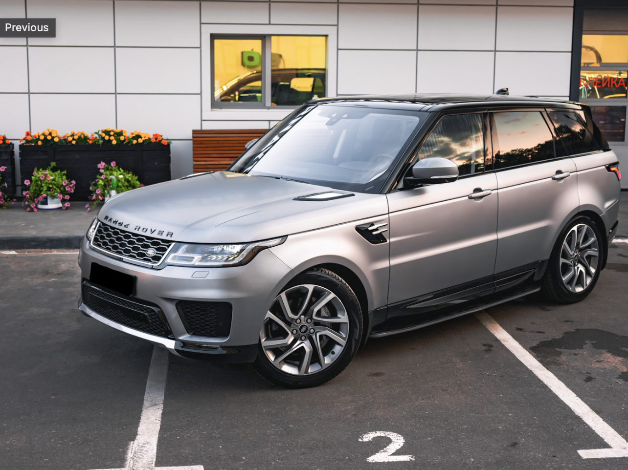 Полная защита матовой пленкой Range Rover Sport