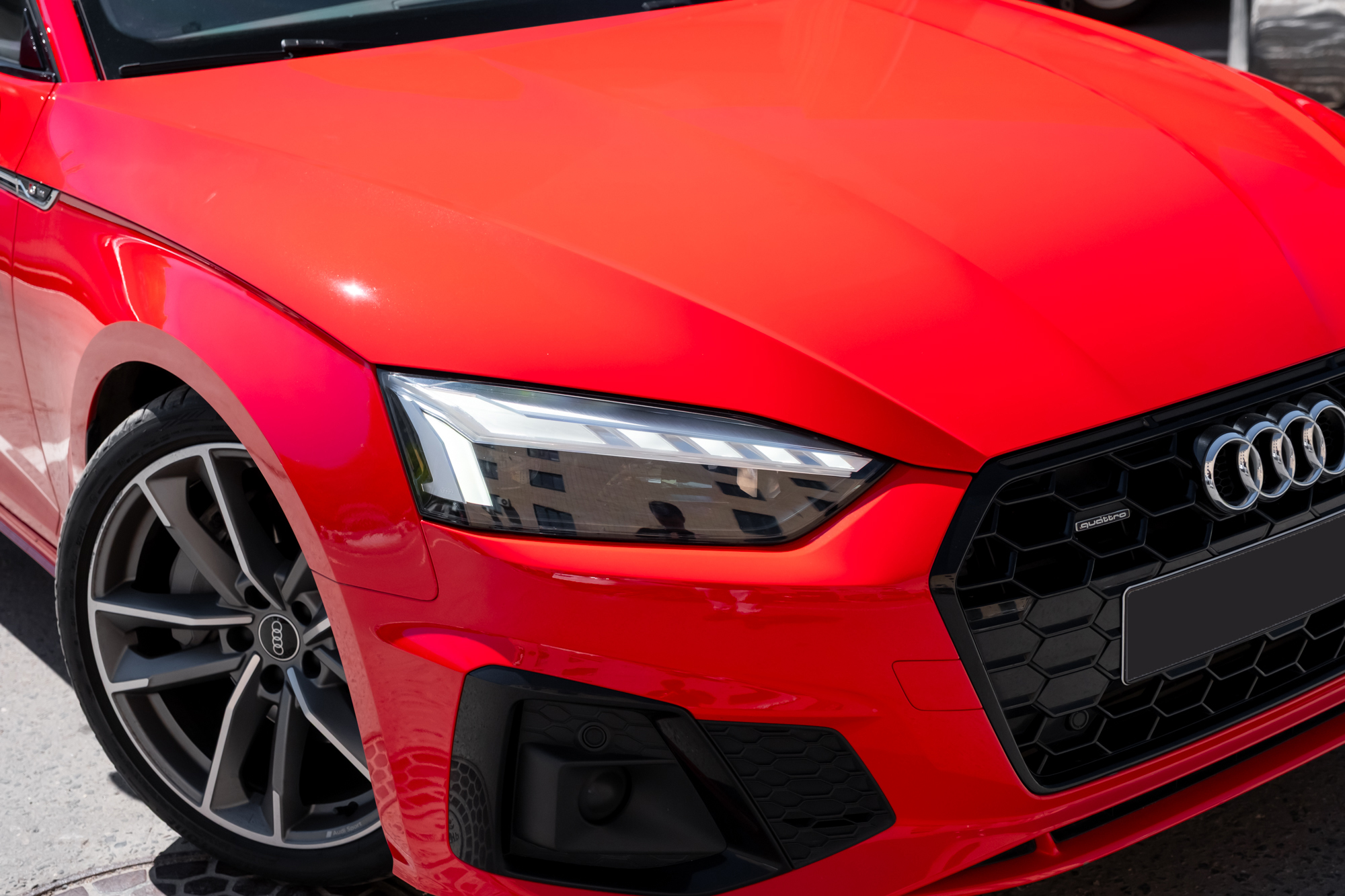 Антигравийная защита Audi A5
