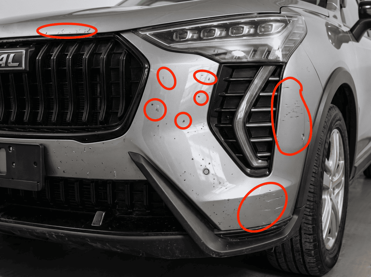Бампер Haval Jolion